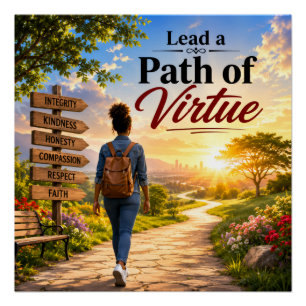 Lead a Path of Virtue Poster