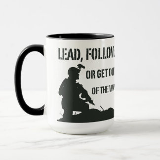 Lead, Follow, or Get Out Coffee Mug