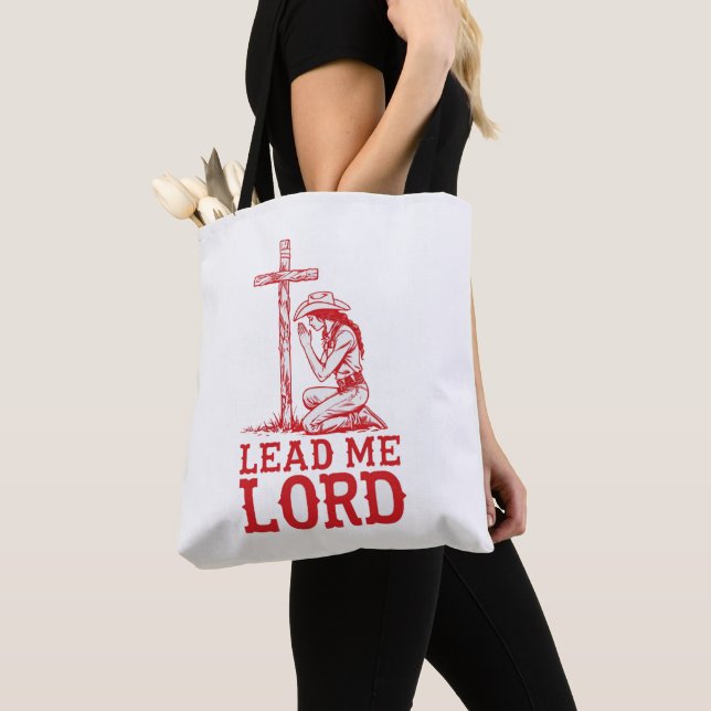lead me lord tote bag (Close Up)