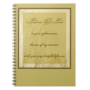 Lead Me Notebook