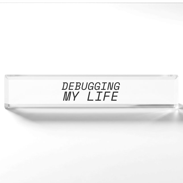 Lead System Auditor Minimalist Nameplate (Front)