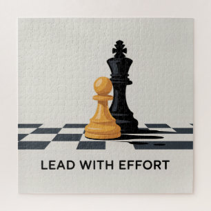 Lead With Effort Jigsaw Puzzle