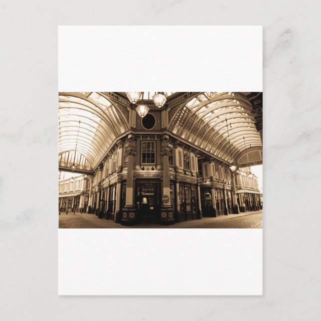 leadenhall market antique look Image Postcard (Front)