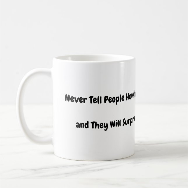 Leadership Approach Mug (Left)