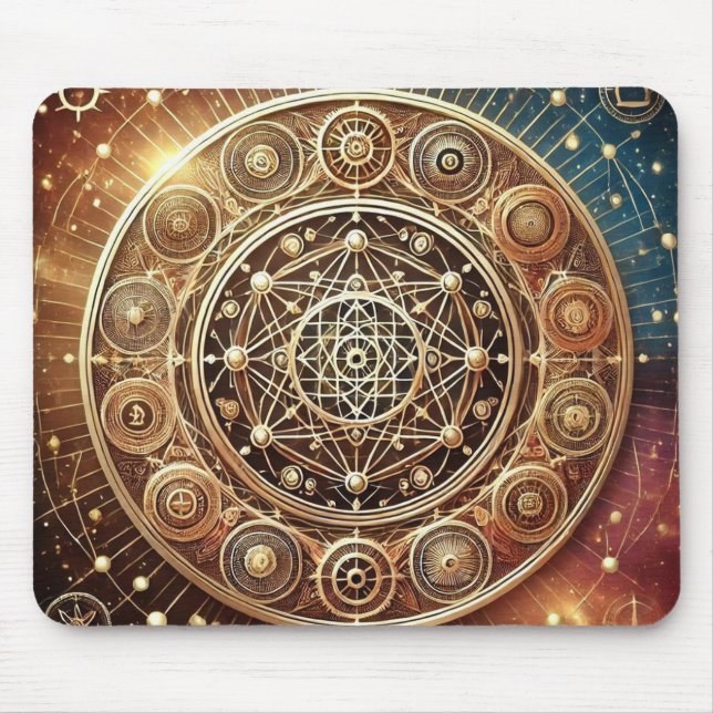 Leadership & Confidence Sigil Mouse Pad (Front)