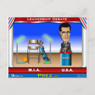 Leadership Debate Postcard
