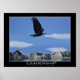 LEADERSHIP ~ Eagle Smaller Motivational Poster