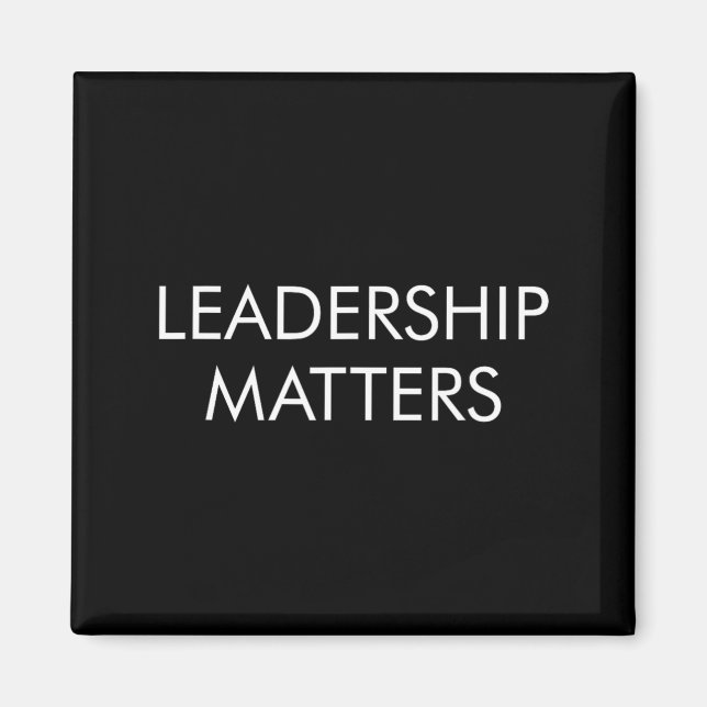 Leadership - magnet (Front)