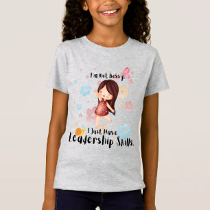 Leadership skills Girls' tshirt