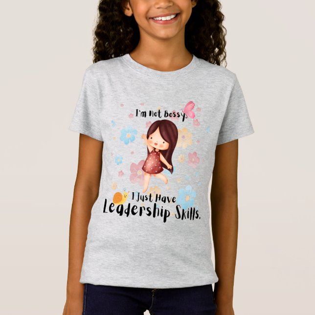 Leadership skills Girls' tshirt (Front)