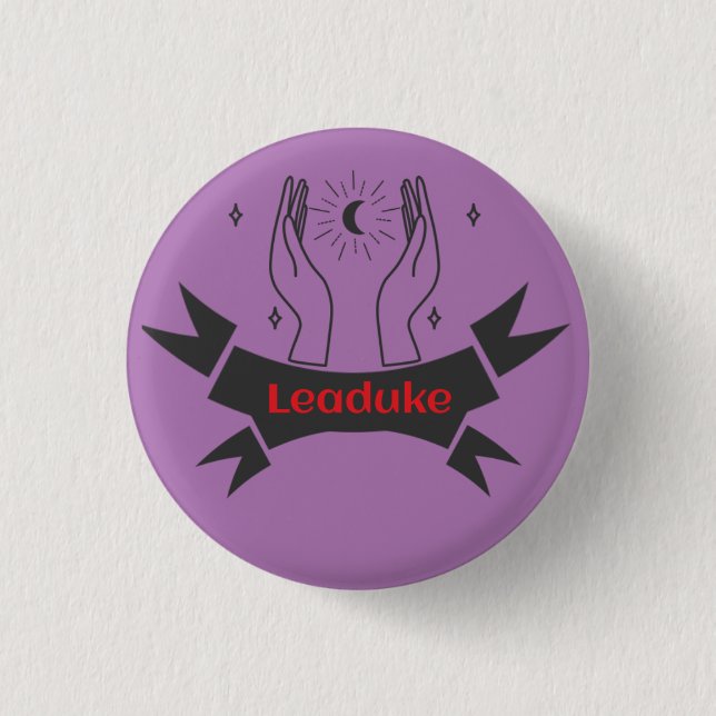 Leaduke Moon Button (Front)