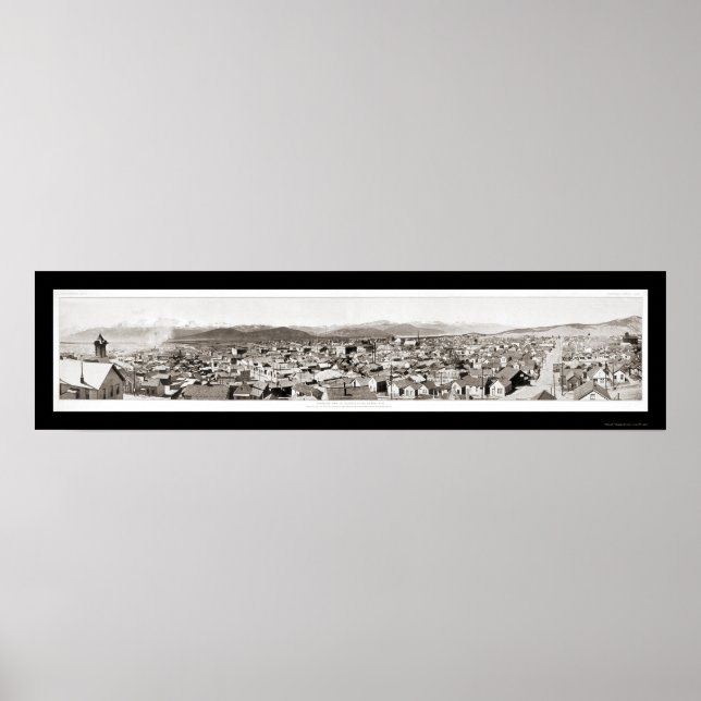 Leadville, CO Photo 1912 Poster (Front)