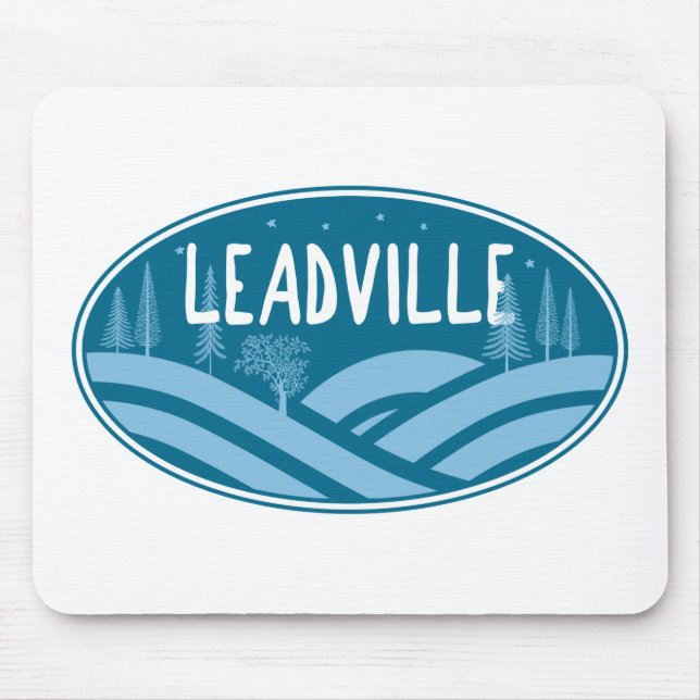 Leadville Colorado Outdoors Mouse Pad (Front)