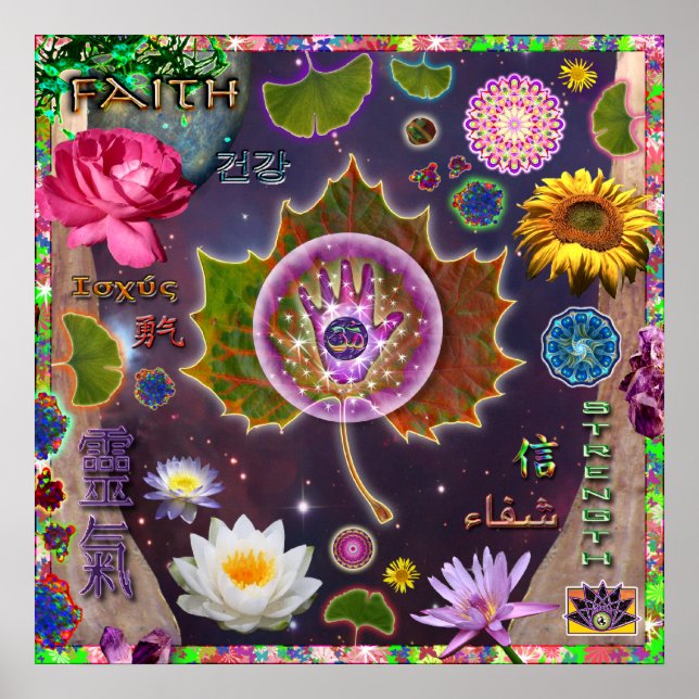 Leaf 4 Healing Poster (Front)