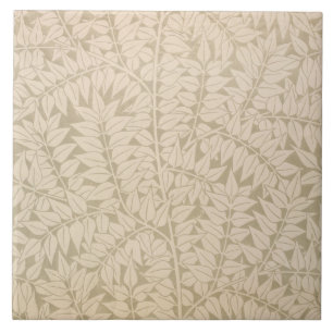 Leaf and Branch Pattern (by William Morris) Tile