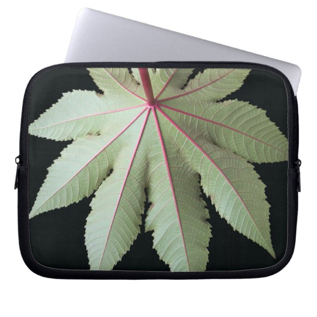 Leaf and Stem Laptop Sleeve (Front)