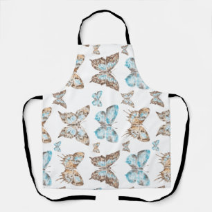 Leaf Art Butterfly Apron