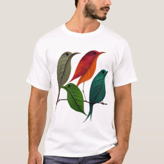 Leaf Birds Harmony T-Shirt
