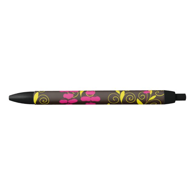 leaf black ink pen (Front)