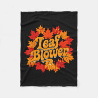 Leaf Blower Autumn Season Falling Leaves Cleanup G