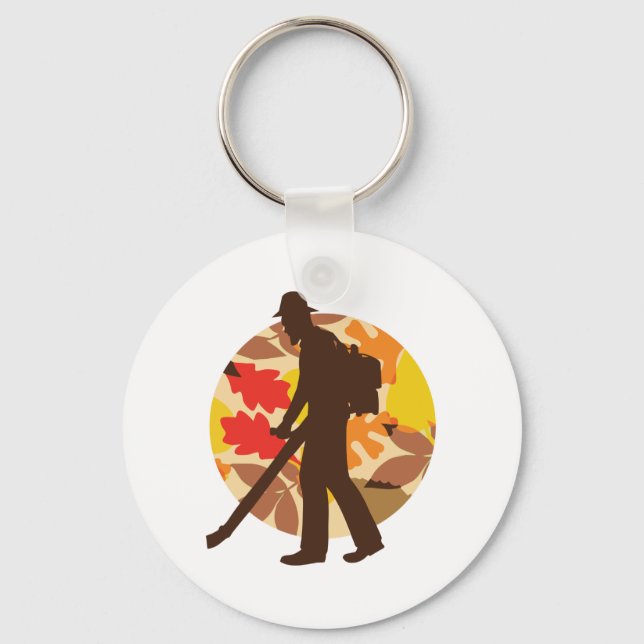 Leaf Blower Key Ring (Front)