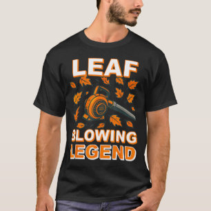 Leaf Blower Shirt Men Funny Lawn Care Leaf Blowing