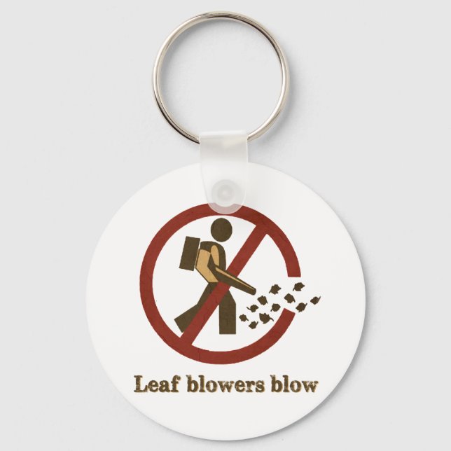 leaf blowers blow key ring (Front)