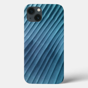 Leaf Blue Diagonal iPhone 13 Case