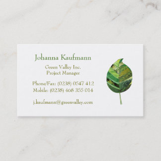 Leaf Business Card