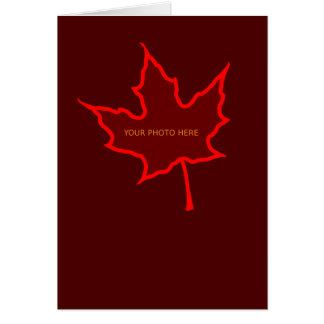 Leaf Card Template