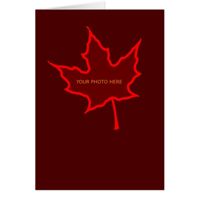Leaf Card Template (Front)