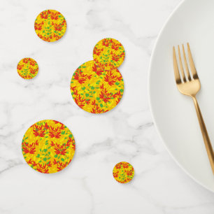 leaf confetti