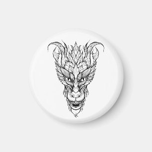 Leaf Dragon Magnet