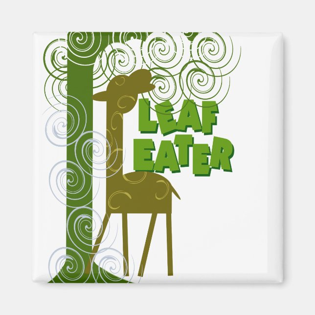 Leaf Eater Magnet (Front)