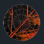 Leaf Fine Art Dartboard<br><div class="desc">Autumn leaf art</div>