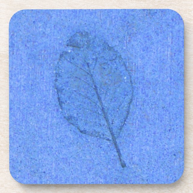 Leaf Fossil Coaster (Front)