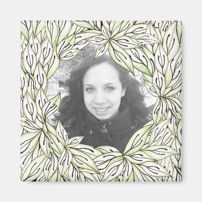 Leaf Frame Magnet (Front)