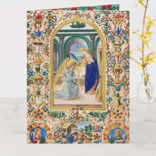 Leaf from a Book of Hours   Card