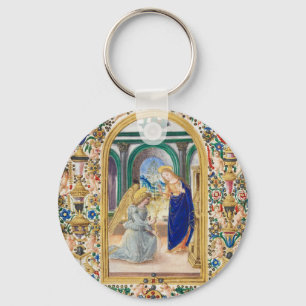 Leaf from a Book of Hours Key Ring