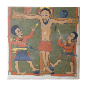 Leaf from Gunda Gunde Gospels Tile
