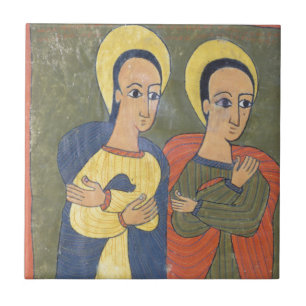 Leaf from Gunda Gunde Gospels Tile
