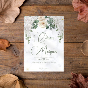 Leaf Green Wedding Invitations