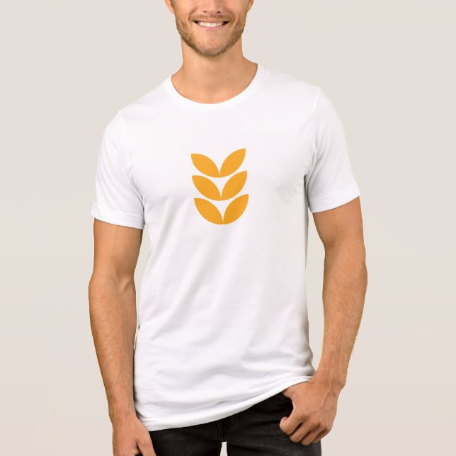 Leaf Harmony – Nature-Inspired Tee (Front)