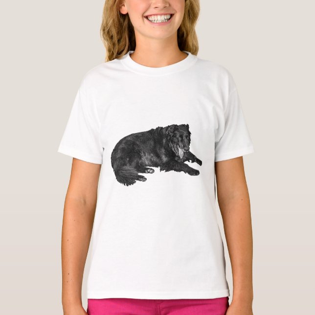 Leaf-Light Stroll, Laid-Back Friend T-Shirt (Front)