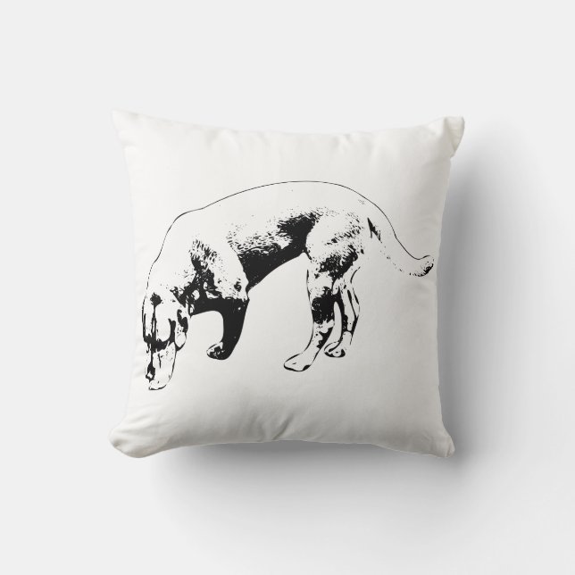 Leaf-Lined Path Companion Cushion (Front)