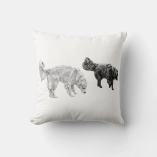 Leaf-Litter Focus, Quiet Duo Cushion