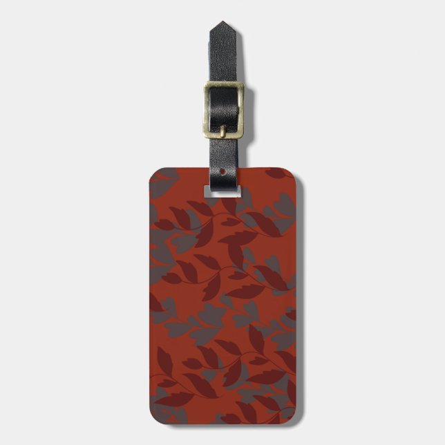 leaf luggage tag (Front Vertical)