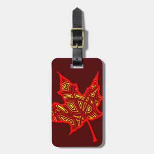 Leaf Luggage Tag