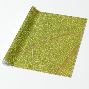 Leaf Macro Wrapping Paper