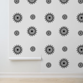 Leaf mandala wallpaper